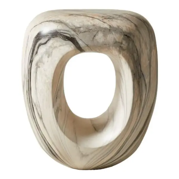 Koa Marbled Resin Side Table