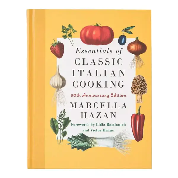 Essentials of Classic Italian Cooking Hardcover Cookbook
