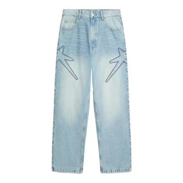 Jeans Baggy Bordado