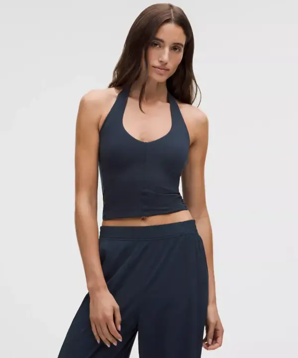 Wundermost Ultra-Soft Nulu Halter Tank Top