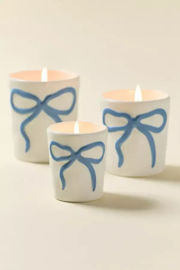 Bow Scented Candle
