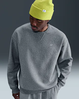 Nike Solo Swoosh Men's Fleece Crew