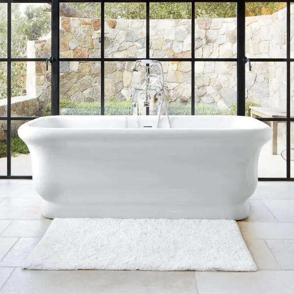 Brighton 67'' x 31.5'' Freestanding Soaking Acrylic Bathtub