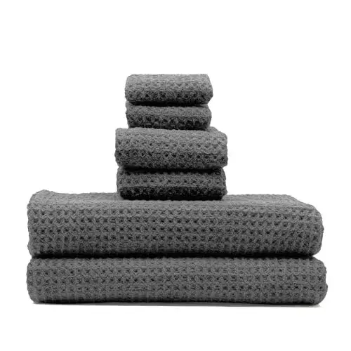 Sedona Waffle Towels, Set of 6