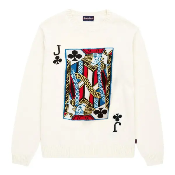 Jack of Clubs Cotton Sweater