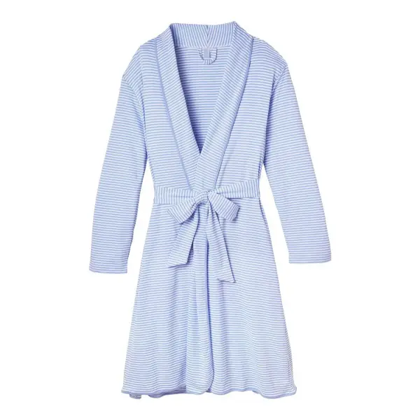 Long Sleeves Pima Robe