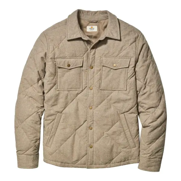 Olin Quilted Overshirt