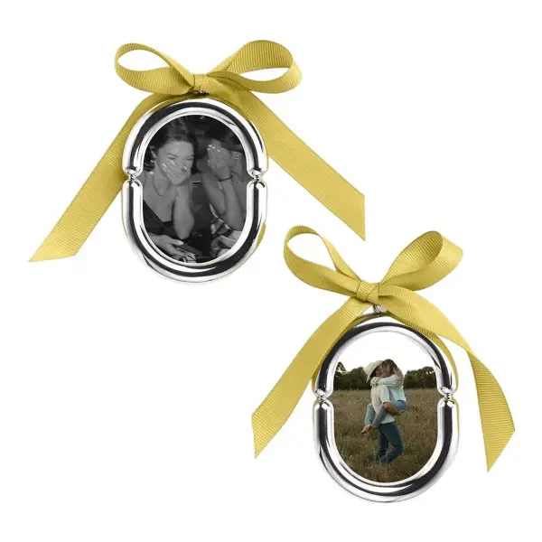 Chrome Frame Ornament