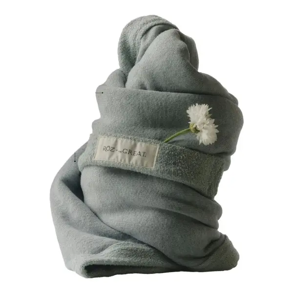 Roz x The Great || Sweatshirt Hair Towel