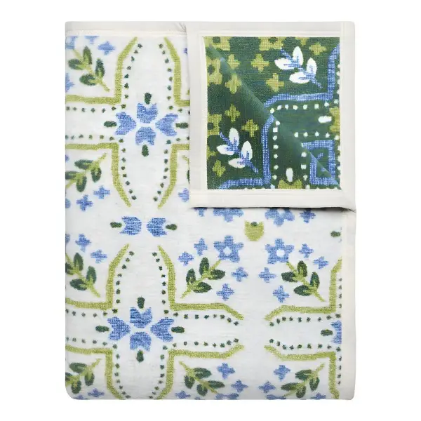 Farmhouse Flowers Blanket