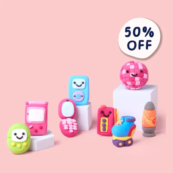 Through the Decades Foam Dough Bundle