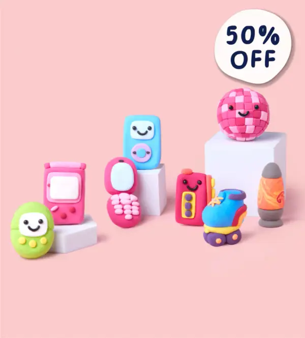Through the Decades Foam Dough Bundle