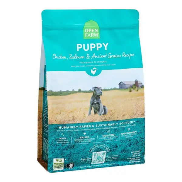 Chicken & Salmon Ancient Grains Puppy Kibble