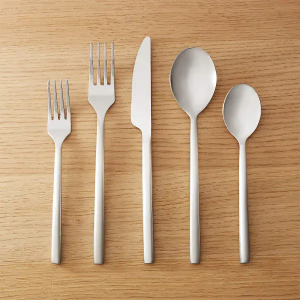 Rush 20-Piece Brushed Flatware Set