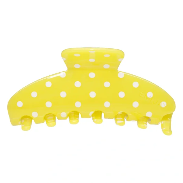 Big Effing Clip in Citrus Polka Dot