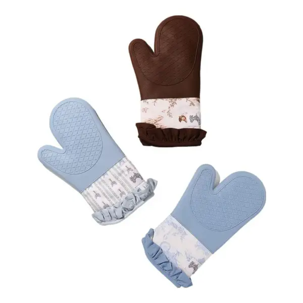 Heat-resistant Padding Oven Mitts