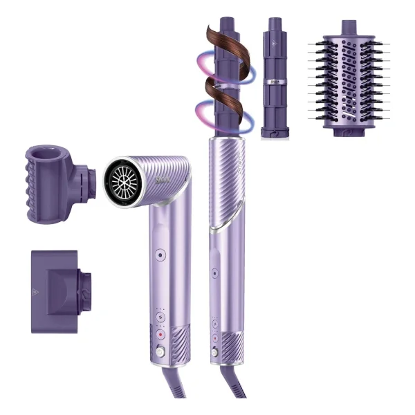 Shark® FlexStyle® IonCurl Ion Air Drying, Curling and Styling System, Lilac