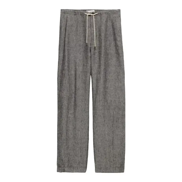 Relaxed Linen Pull-On Beach Pants
