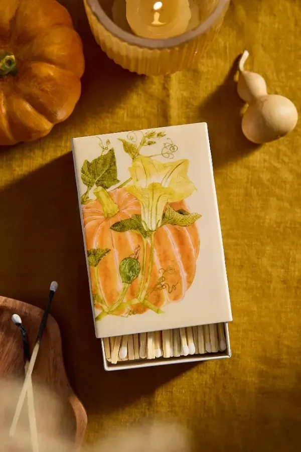 Pumpkin Archival Matchbox