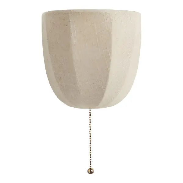 Allegra Wall Sconce with Linen Shade