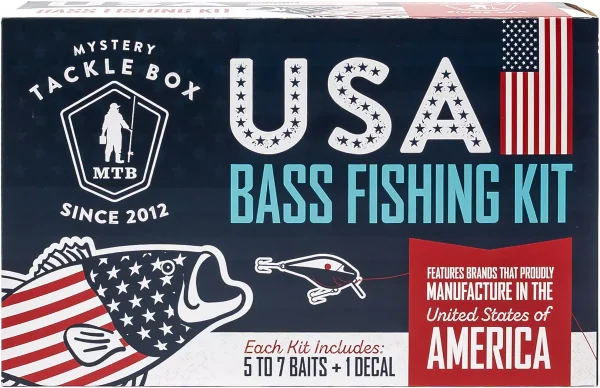 Mystery Tackle Box - USA Bass Fishing Kit