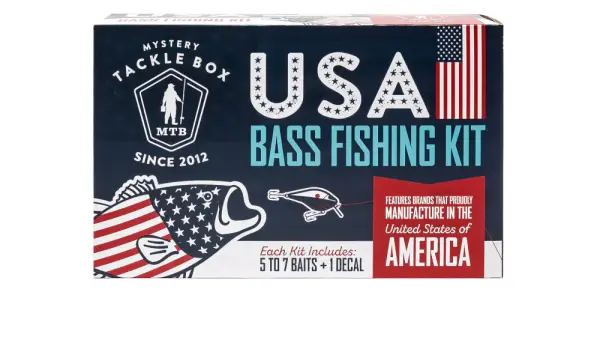 Mystery Tackle Box - USA Bass Fishing Kit