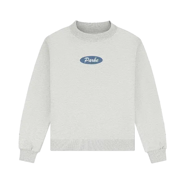 Signature Patch Mockneck - Classic Grey