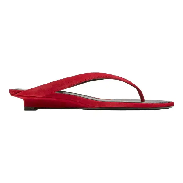 Thong Sandal with a Medium Heel