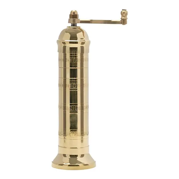 European Brass Salt Mill