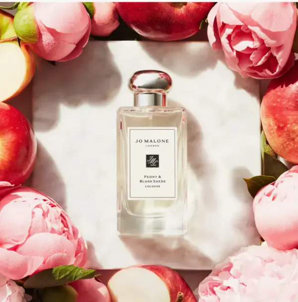 Peony & Blush Suede Cologne