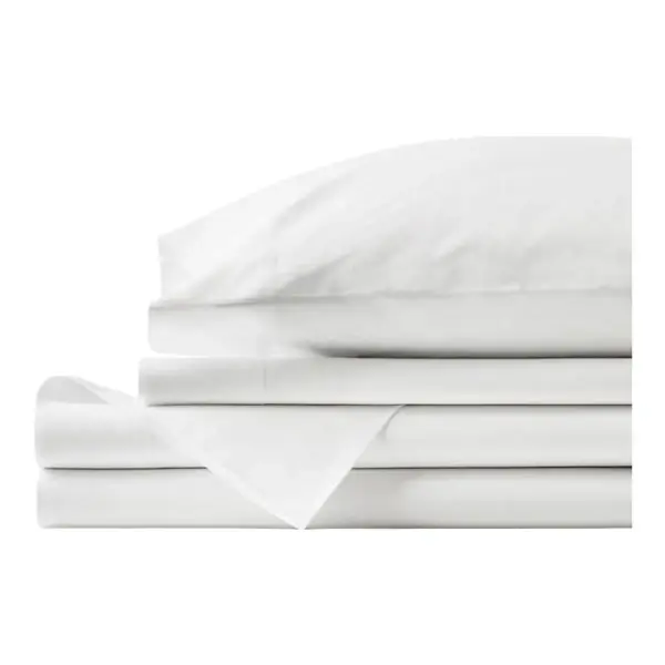 Organic Cotton Percale Bed Sheet Set