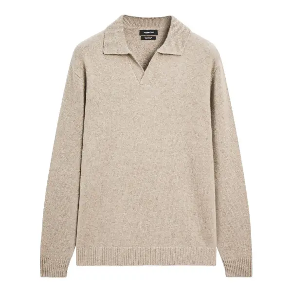 Knit 100% Cashmere V-Neck Sweater