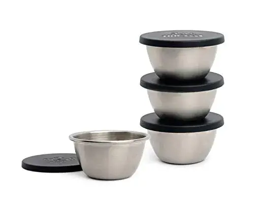Endurance® 4-Piece Condiment Cups with Lids