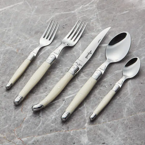 Ivory 5-Piece Flatware Place Setting