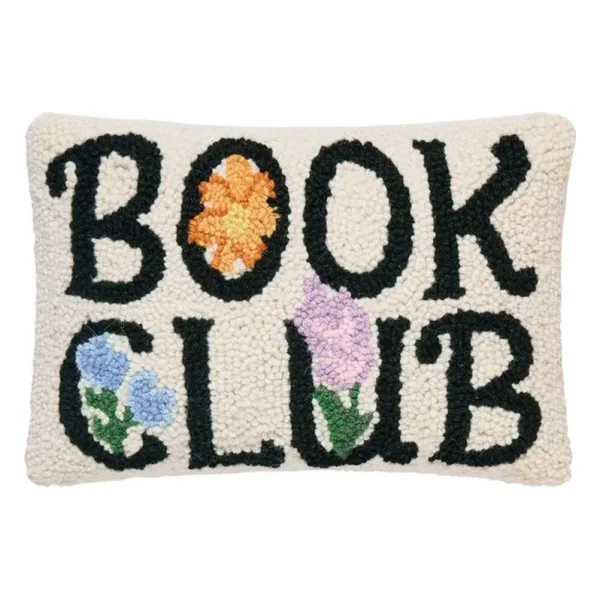 Book Club Hook Pillow