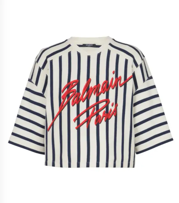 striped baseball T-shirt