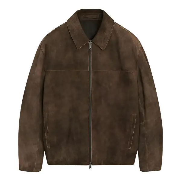 Suede Goatskin Jacket