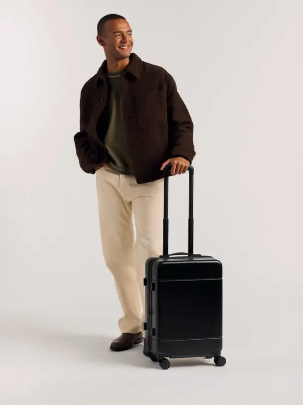Hue Carry-On Luggage - BLACK