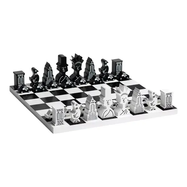 The New Yorker x Printworks - Chess NYC Set