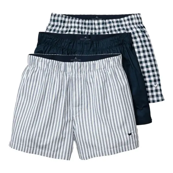 Cotton Twill 3 Pack Boxers