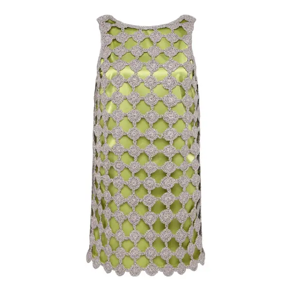 Sina Crochet Mini Dress