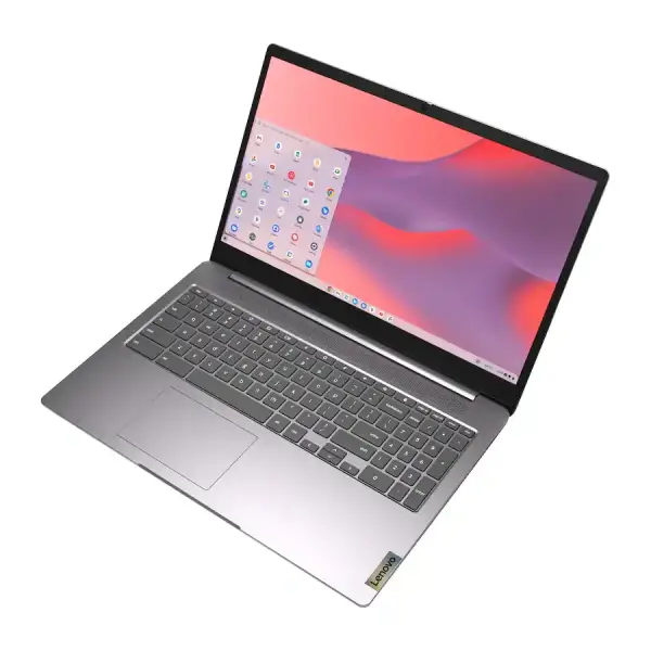 Lenovo - IdeaPad 3i Chromebook 15.6" Full HD Laptop - Intel Celeron - 4GB Memory with 64GB eMMC Storage - Arctic Grey