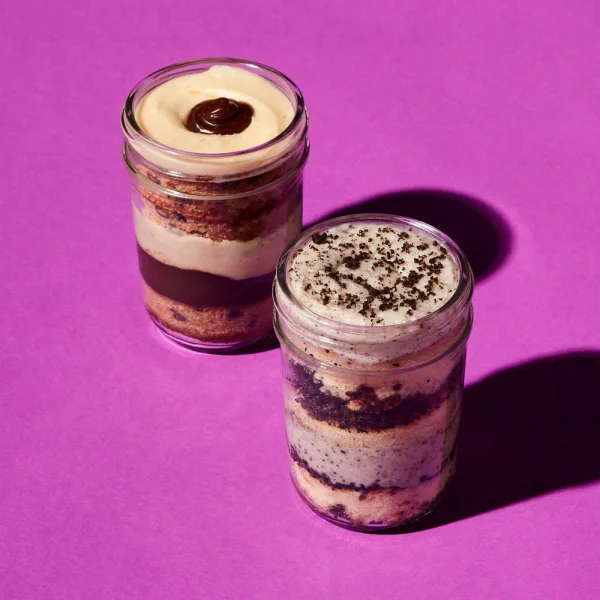 PB Chocolate & Cookies 'n Cream Cupcake Jar 2-Pack