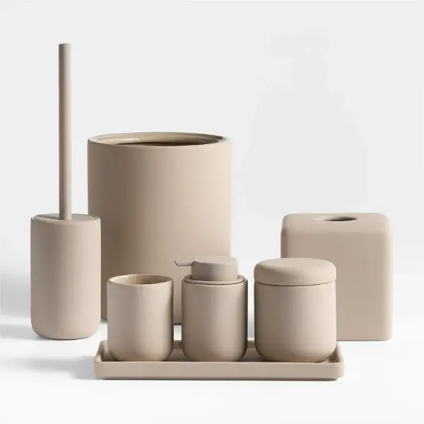 Varick Sand Silicone Coated Foaming Soap Pump