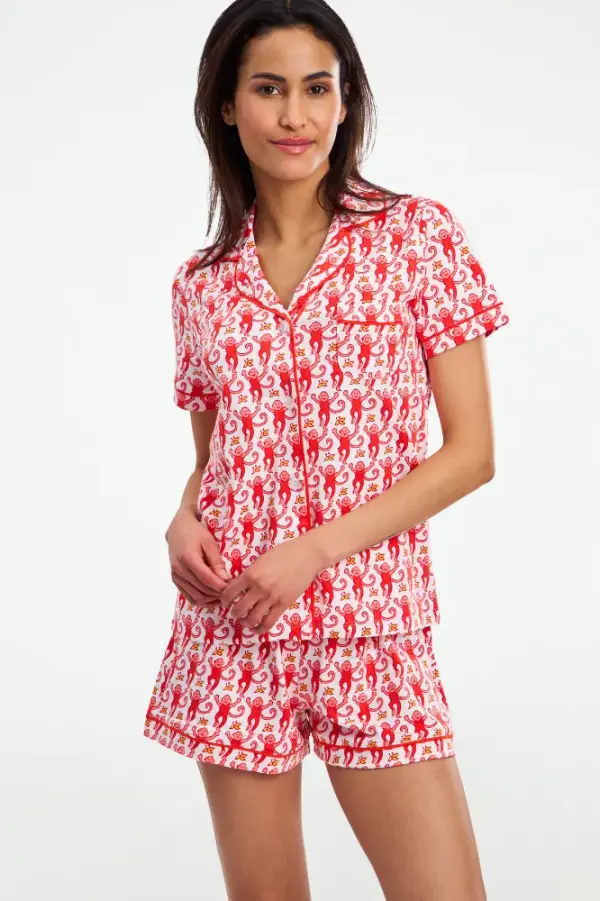 Monkey Polo Pajamas