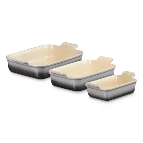 Heritage 3-Piece Rectangular Baking Dish Set