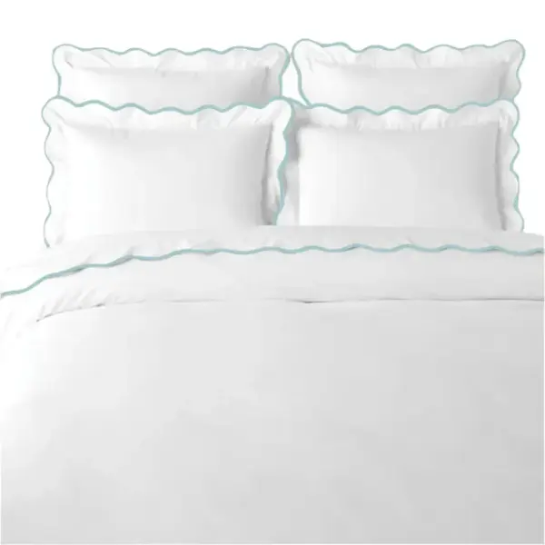 Scalloped Duvet Cover
