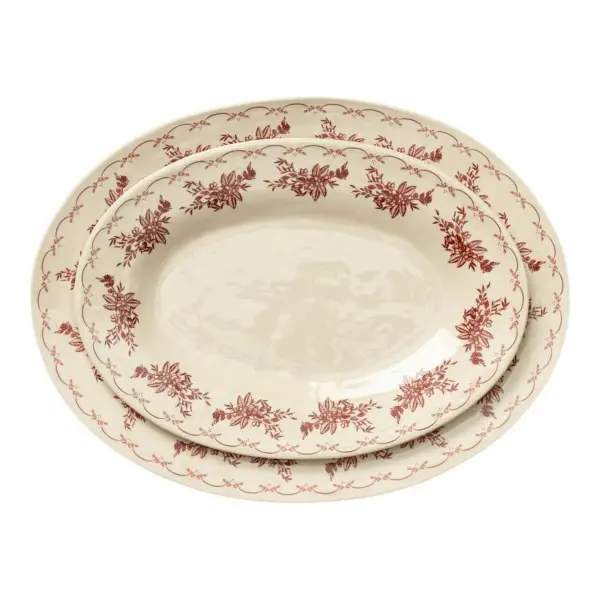 Coronet Serving Platters Set Of 2