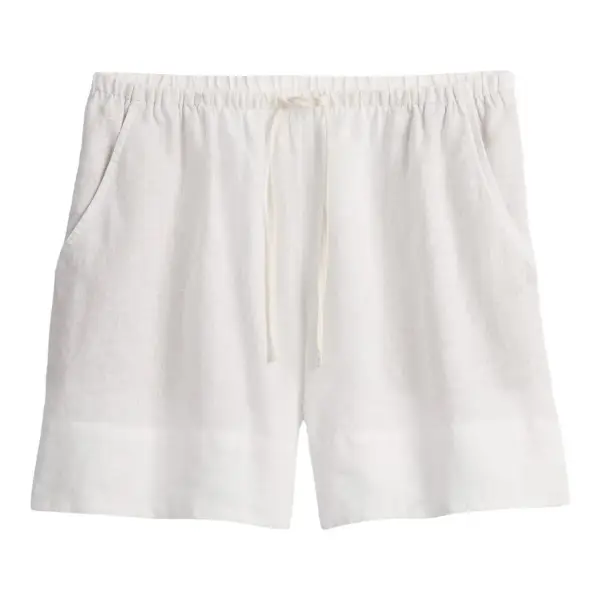 100% Linen Easy Shorts