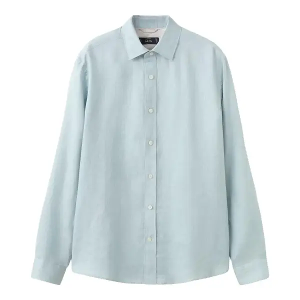 Regular Fit 100 Linen Shirt